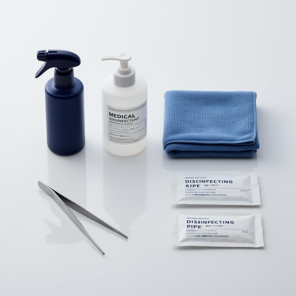 Medical-grade cleaning supplies